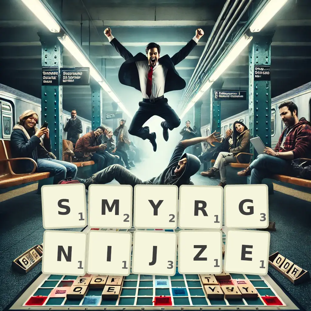 Słowa z liter SMYRGNIJŻE