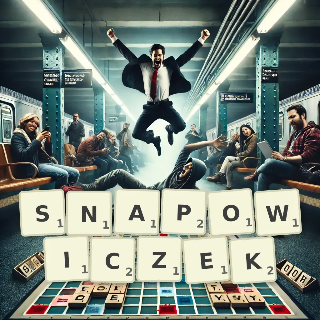 Słowa z liter SNAPOWICZEK