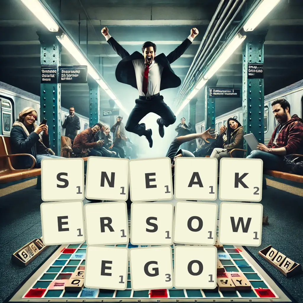 Słowa z liter SNEAKERSOWEGO