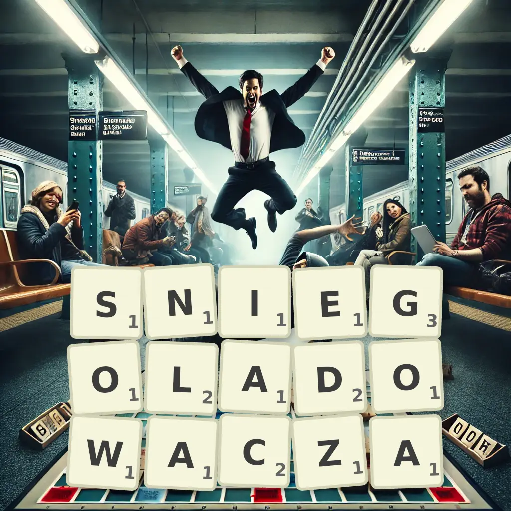 Słowa z liter ŚNIEGOŁADOWACZA