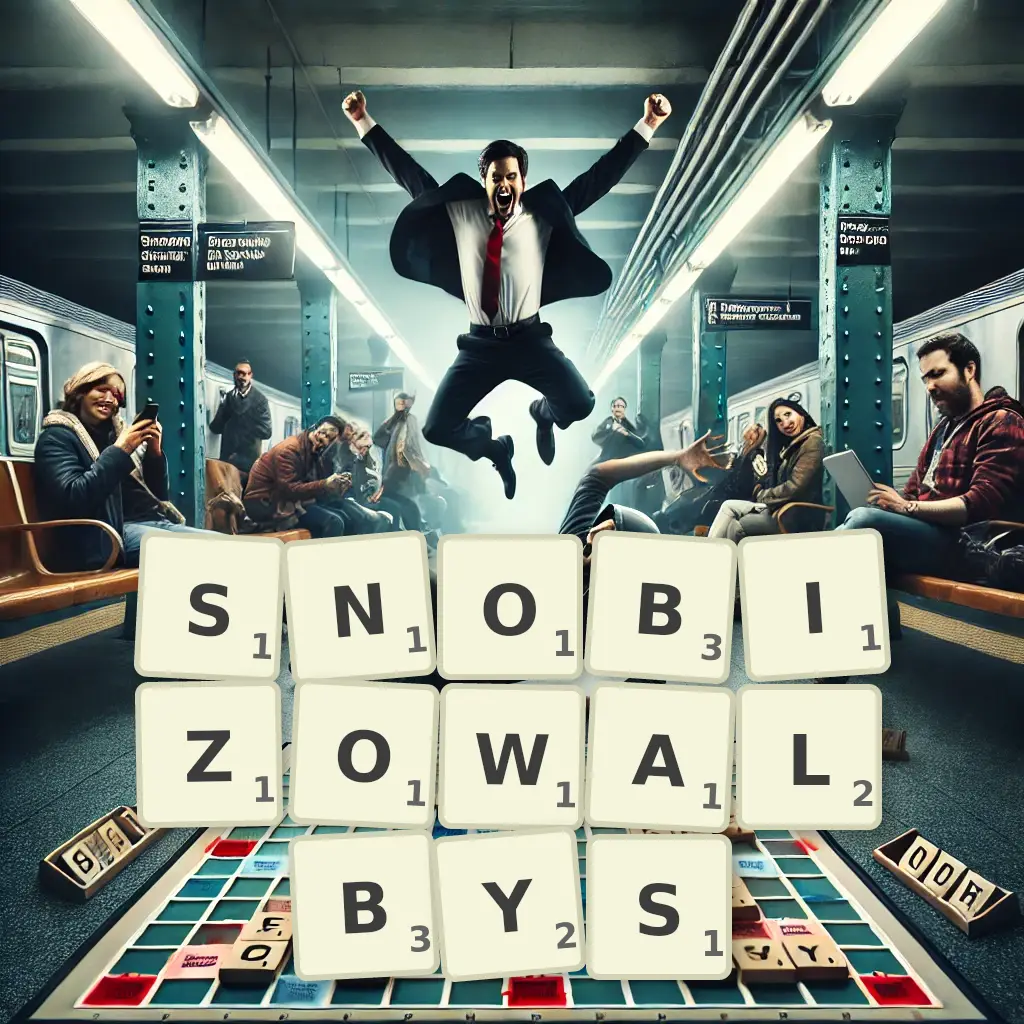 Słowa z liter SNOBIZOWAŁBYŚ
