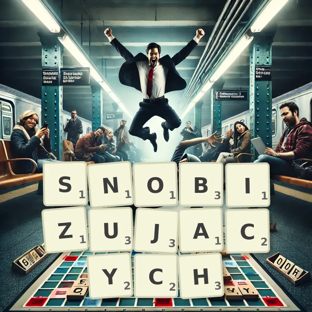 Słowa z liter SNOBIZUJĄCYCH
