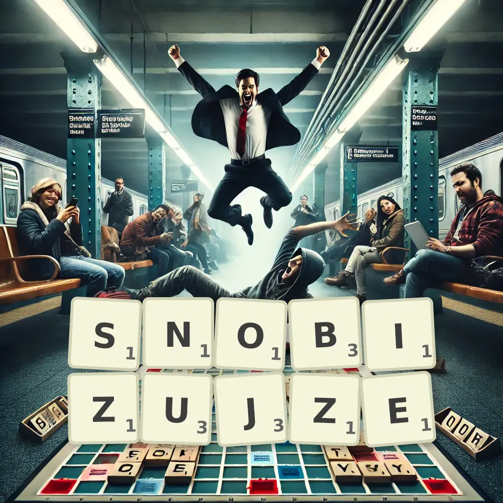 Słowa z liter SNOBIZUJŻE