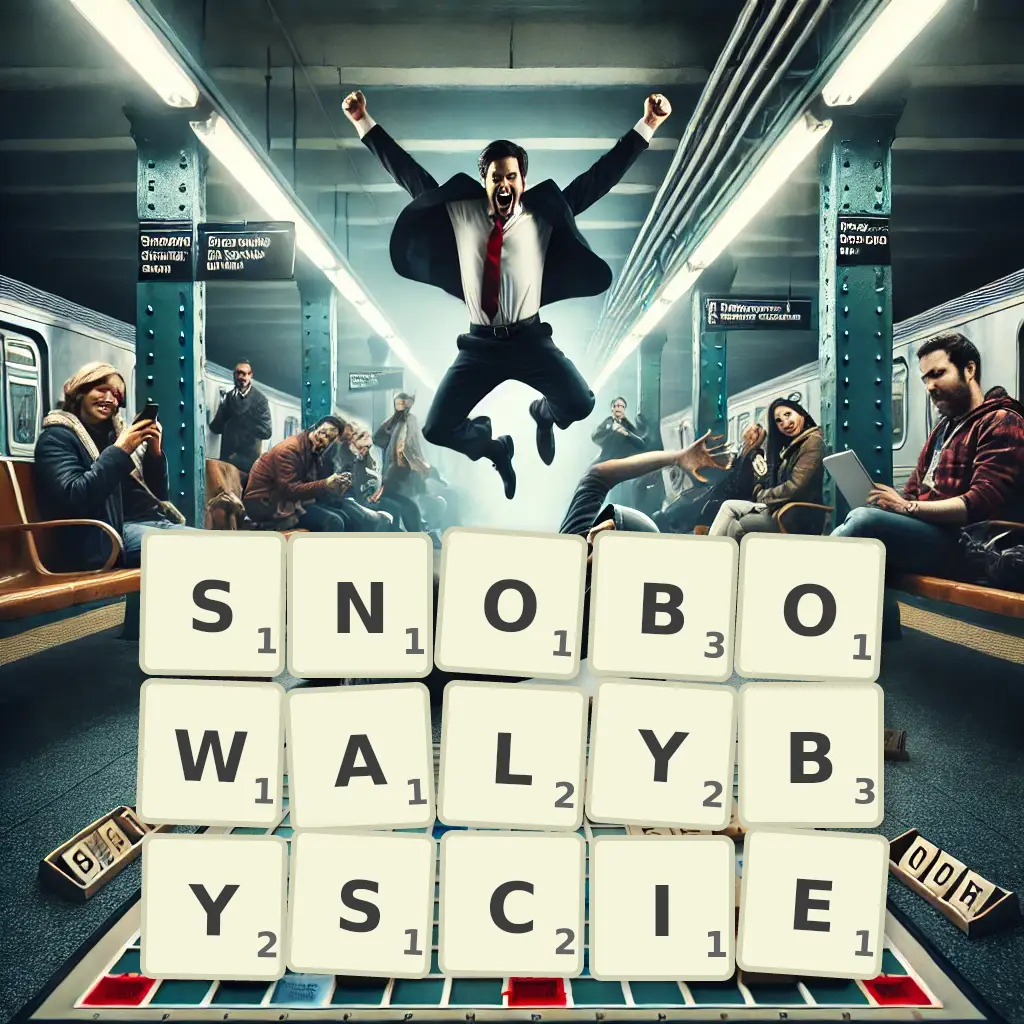 Słowa z liter SNOBOWAŁYBYŚCIE