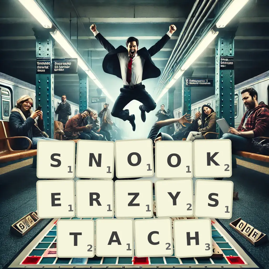 Słowa z liter SNOOKERZYSTACH