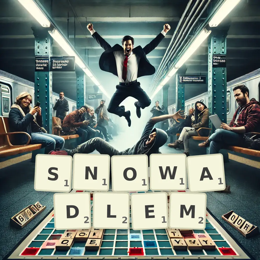 Słowa z liter SNOWADŁEM