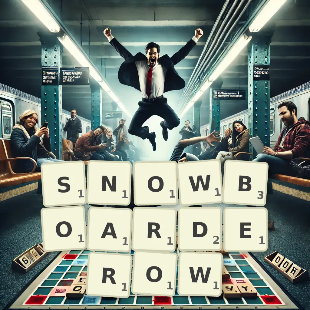 Słowa z liter SNOWBOARDERÓW