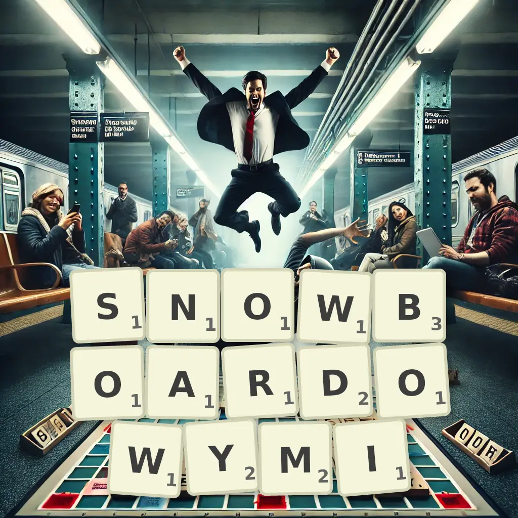 Słowa z liter SNOWBOARDOWYMI