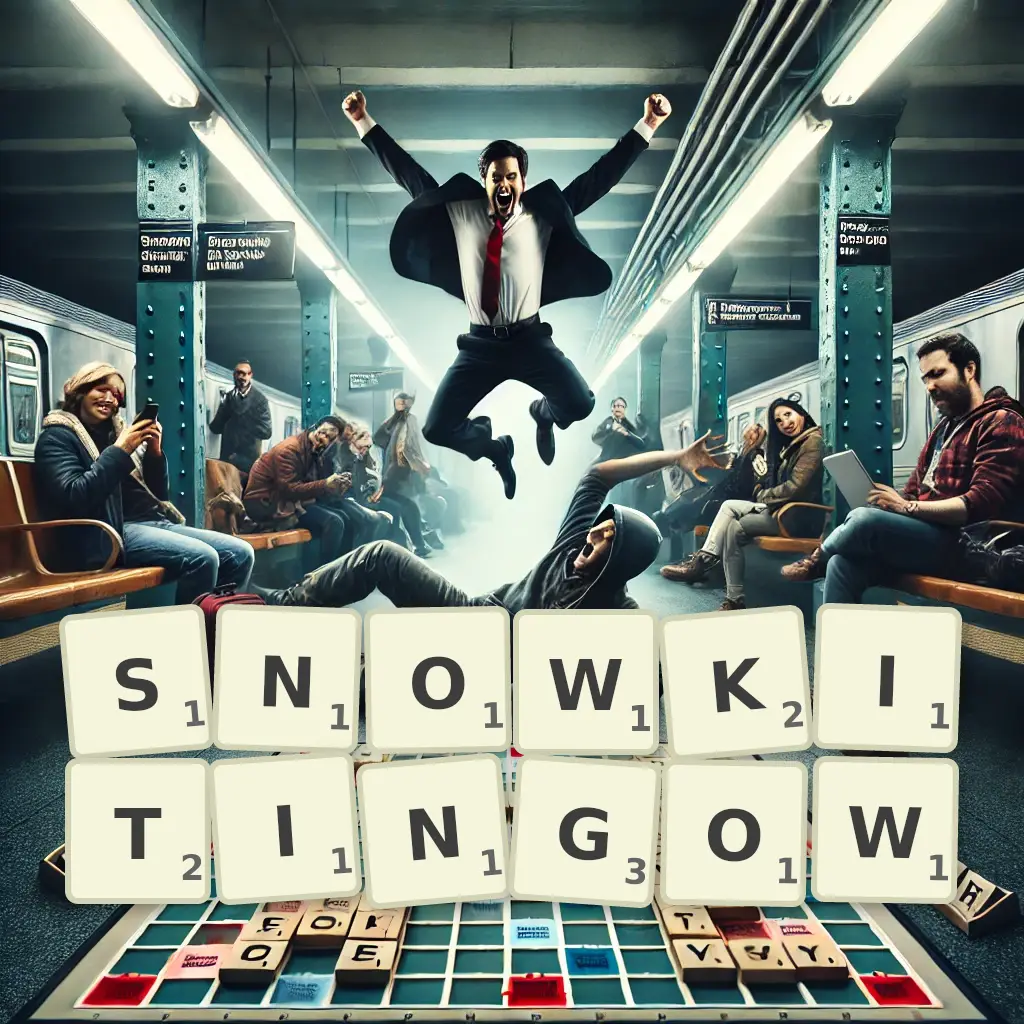 Słowa z liter SNOWKITINGÓW
