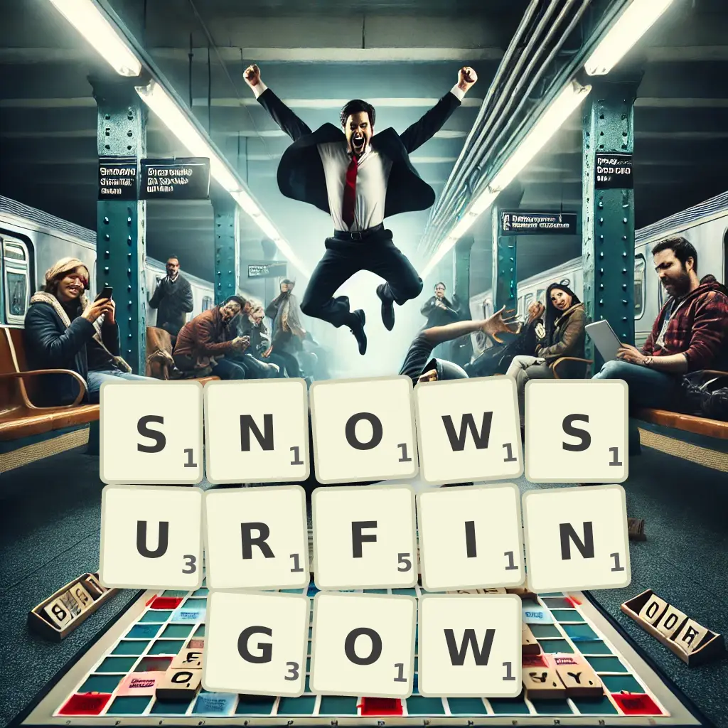 Lista słów z liter SNOWSURFINGÓW Słowa z liter SNOWSURFINGÓW