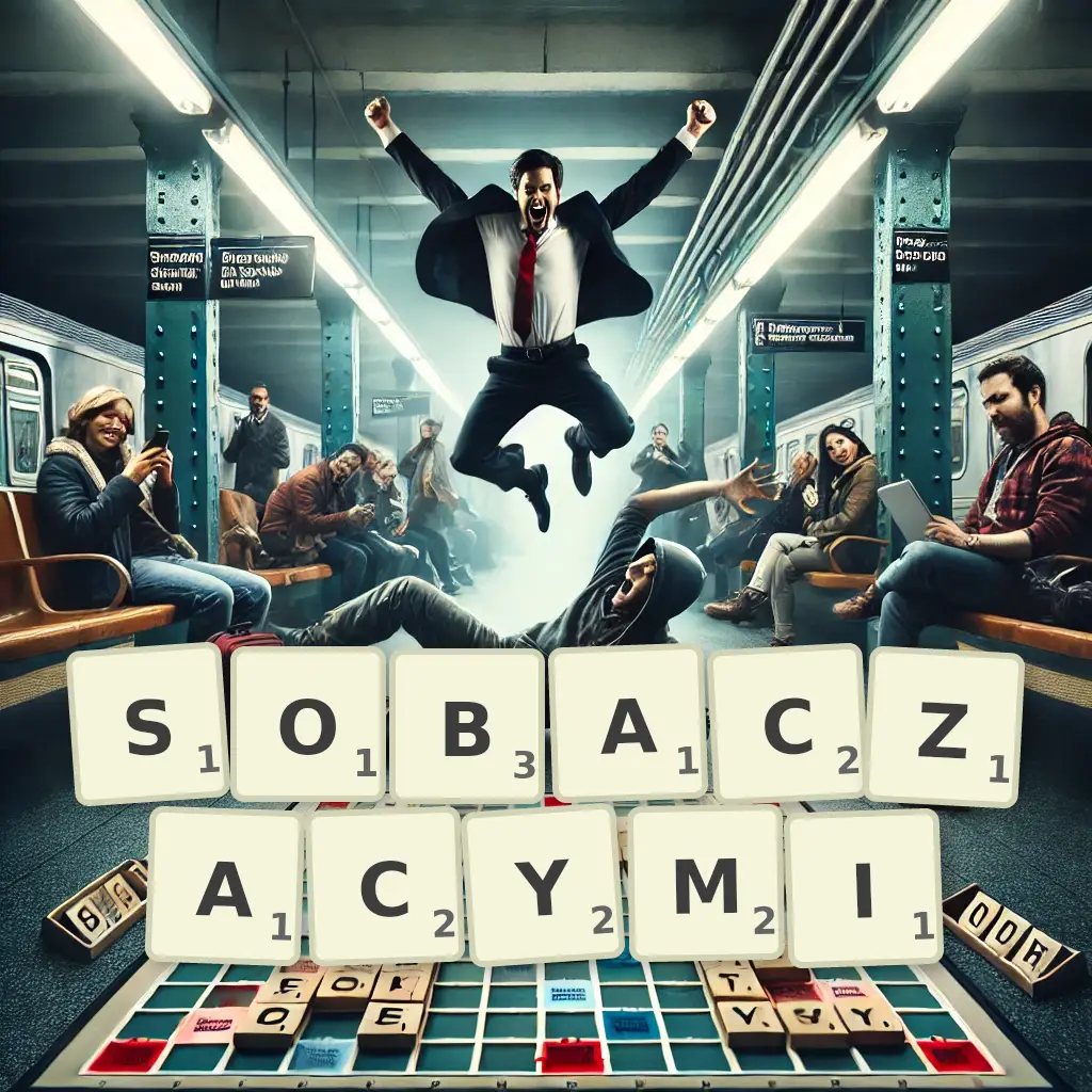Słowa z liter SOBACZĄCYMI