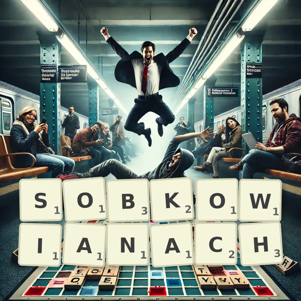 Słowa z liter SOBKOWIANACH