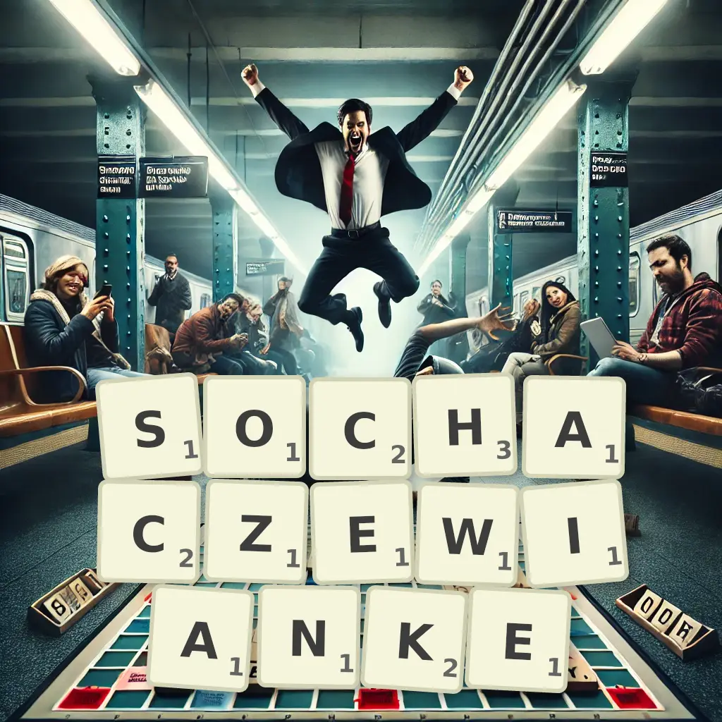 Słowa z liter SOCHACZEWIANKĘ