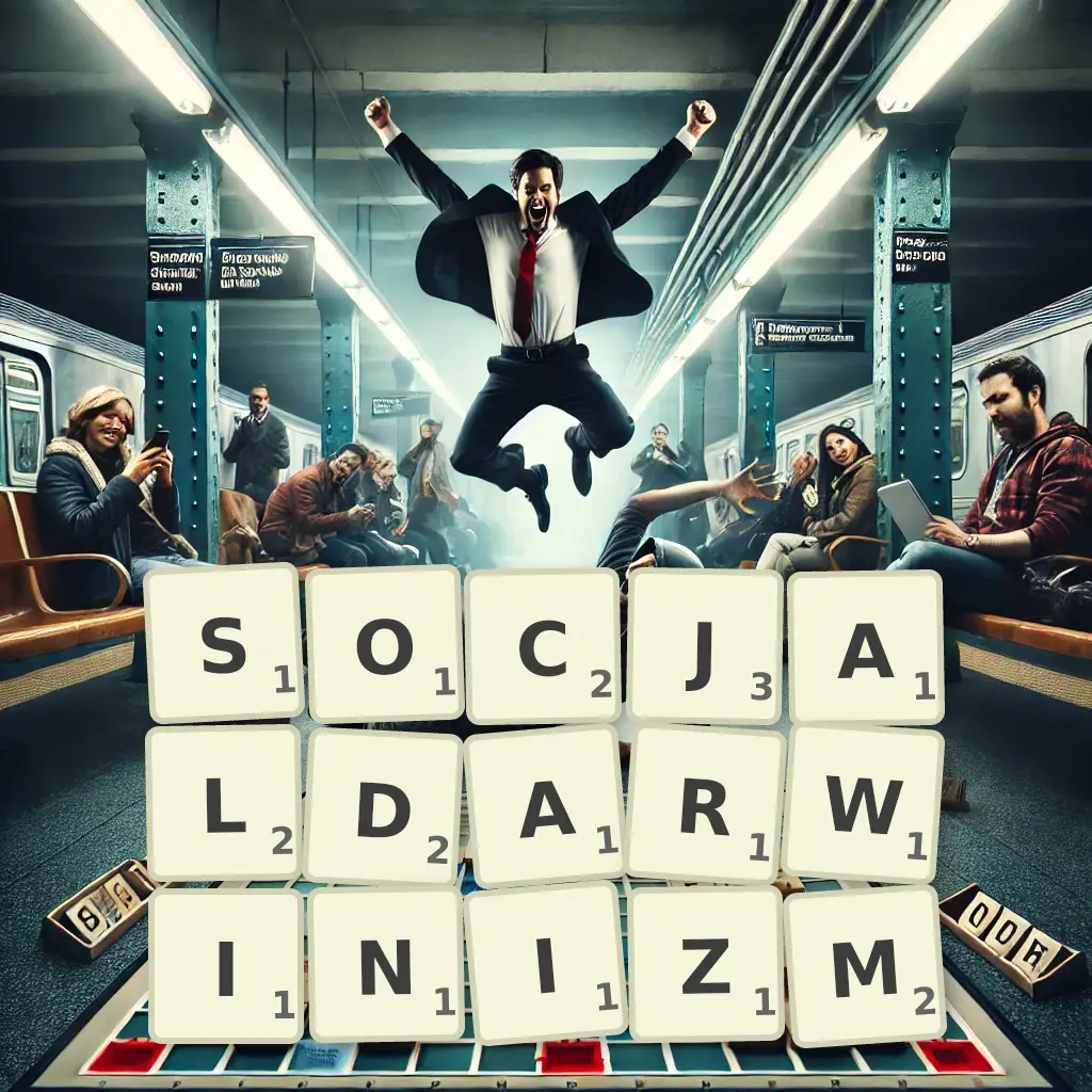 Lista słów z liter SOCJALDARWINIZM Słowa z liter SOCJALDARWINIZM