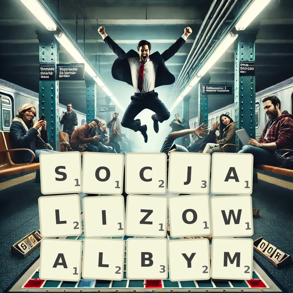 Słowa z liter SOCJALIZOWAŁBYM