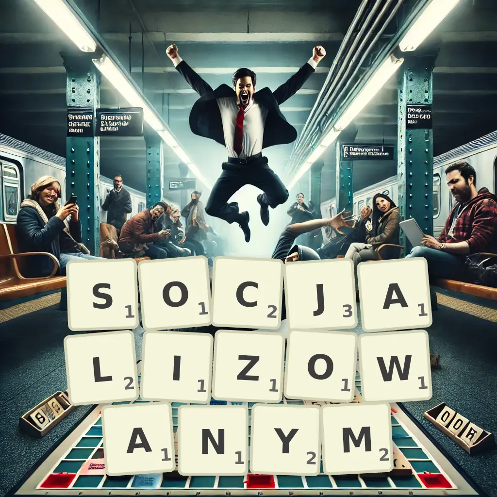 Słowa z liter SOCJALIZOWANYM