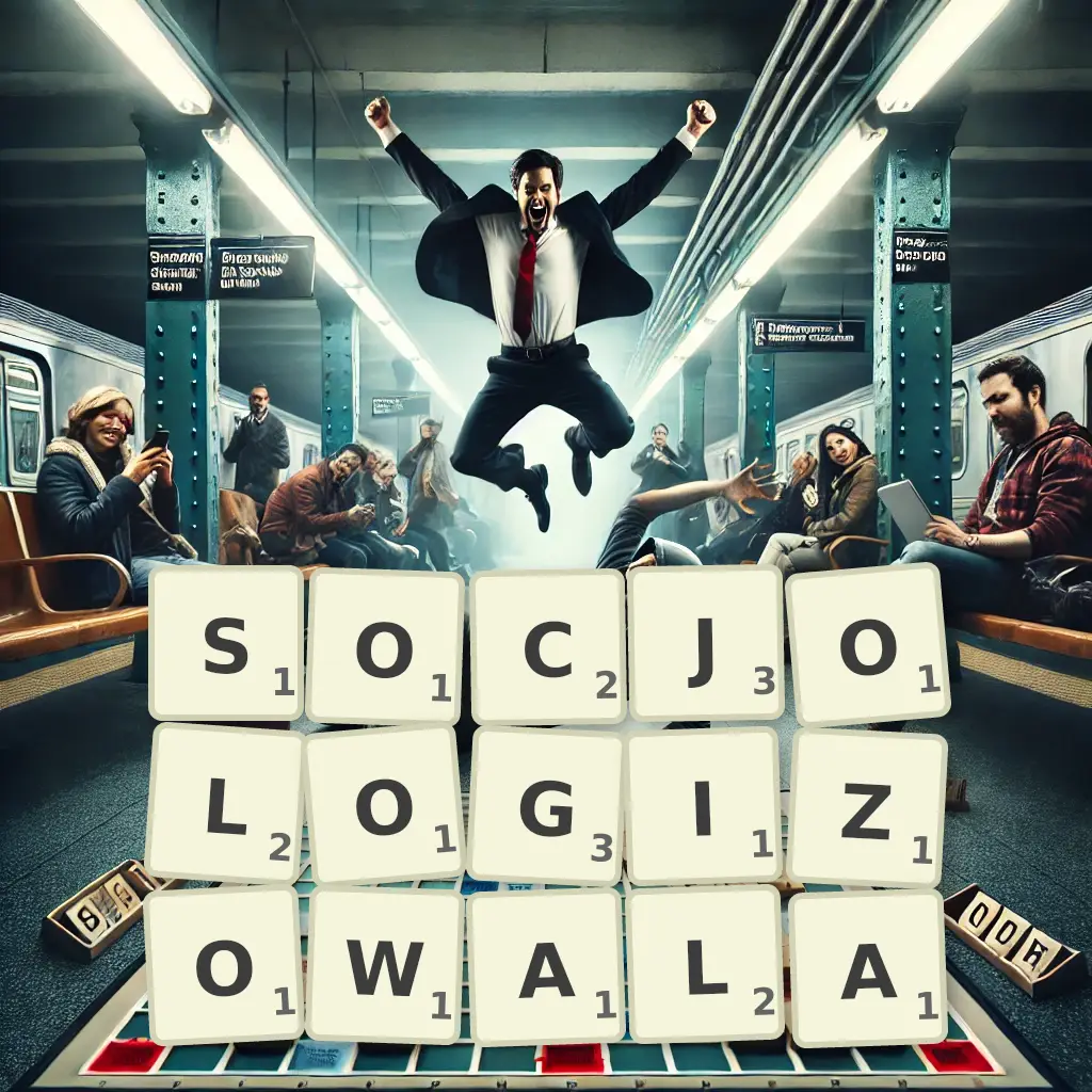 Słowa z liter SOCJOLOGIZOWAŁA