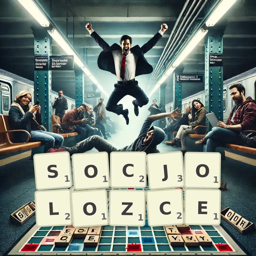 Słowa z liter SOCJOLOŻCE