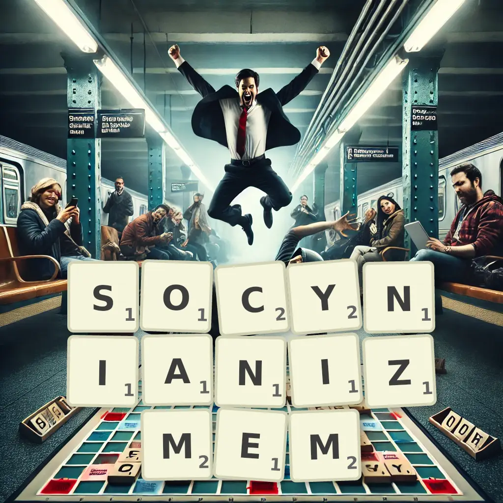 Lista słów z liter SOCYNIANIZMEM Słowa z liter SOCYNIANIZMEM