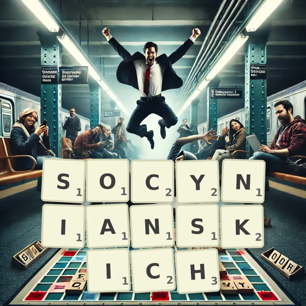 Słowa z liter SOCYNIAŃSKICH