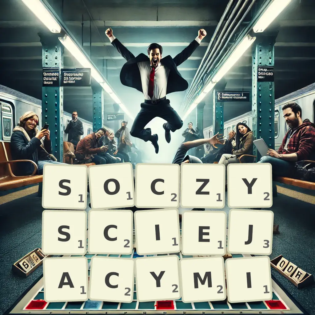 Słowa z liter SOCZYŚCIEJĄCYMI