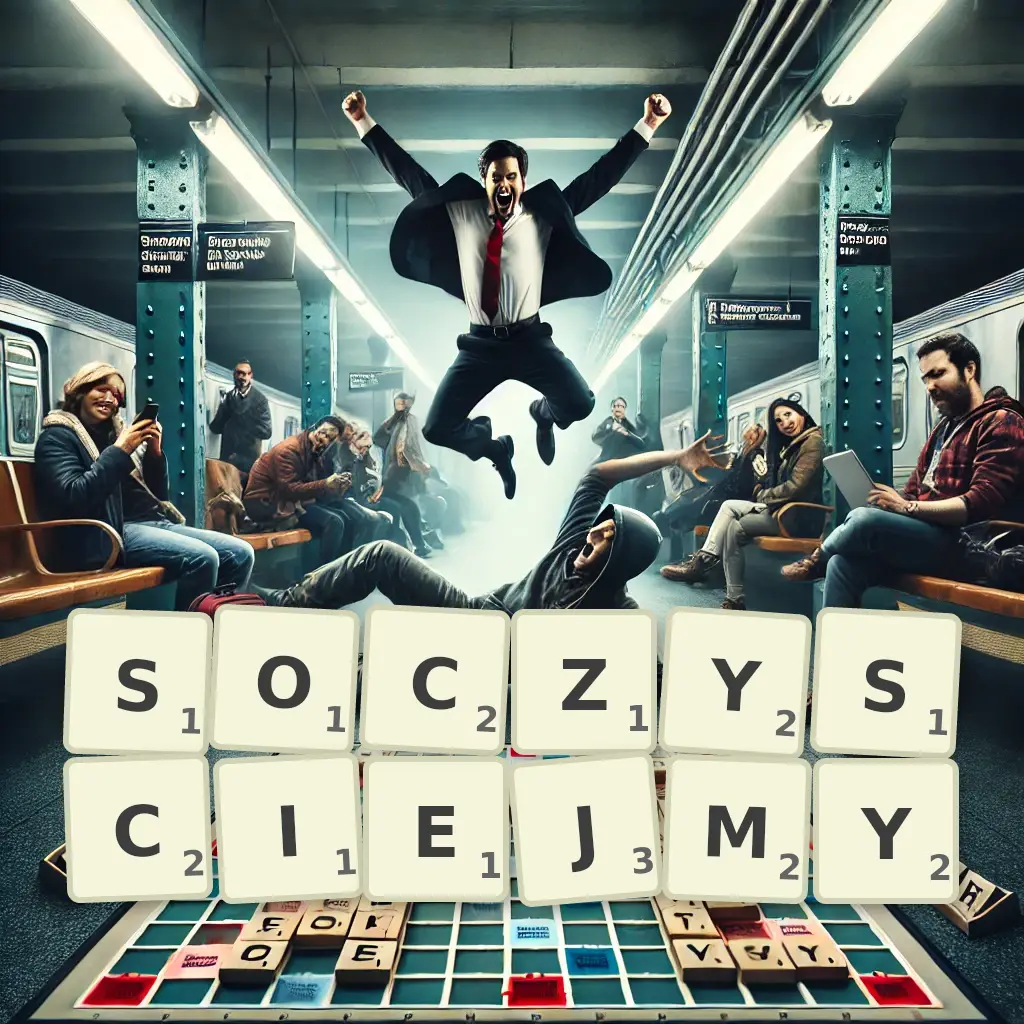 Słowa z liter SOCZYŚCIEJMY