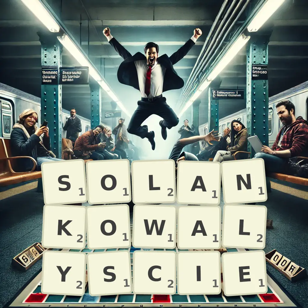 Słowa z liter SOLANKOWAŁYŚCIE