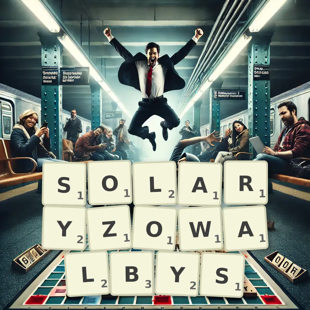 Słowa z liter SOLARYZOWAŁBYŚ