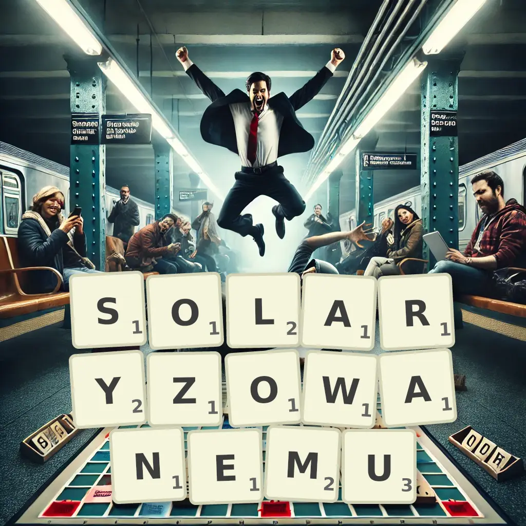 Słowa z liter SOLARYZOWANEMU