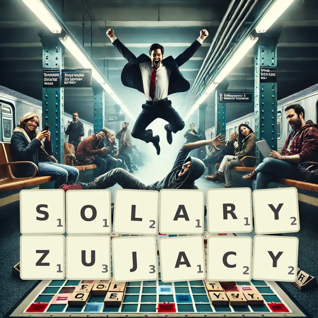 Słowa z liter SOLARYZUJĄCY