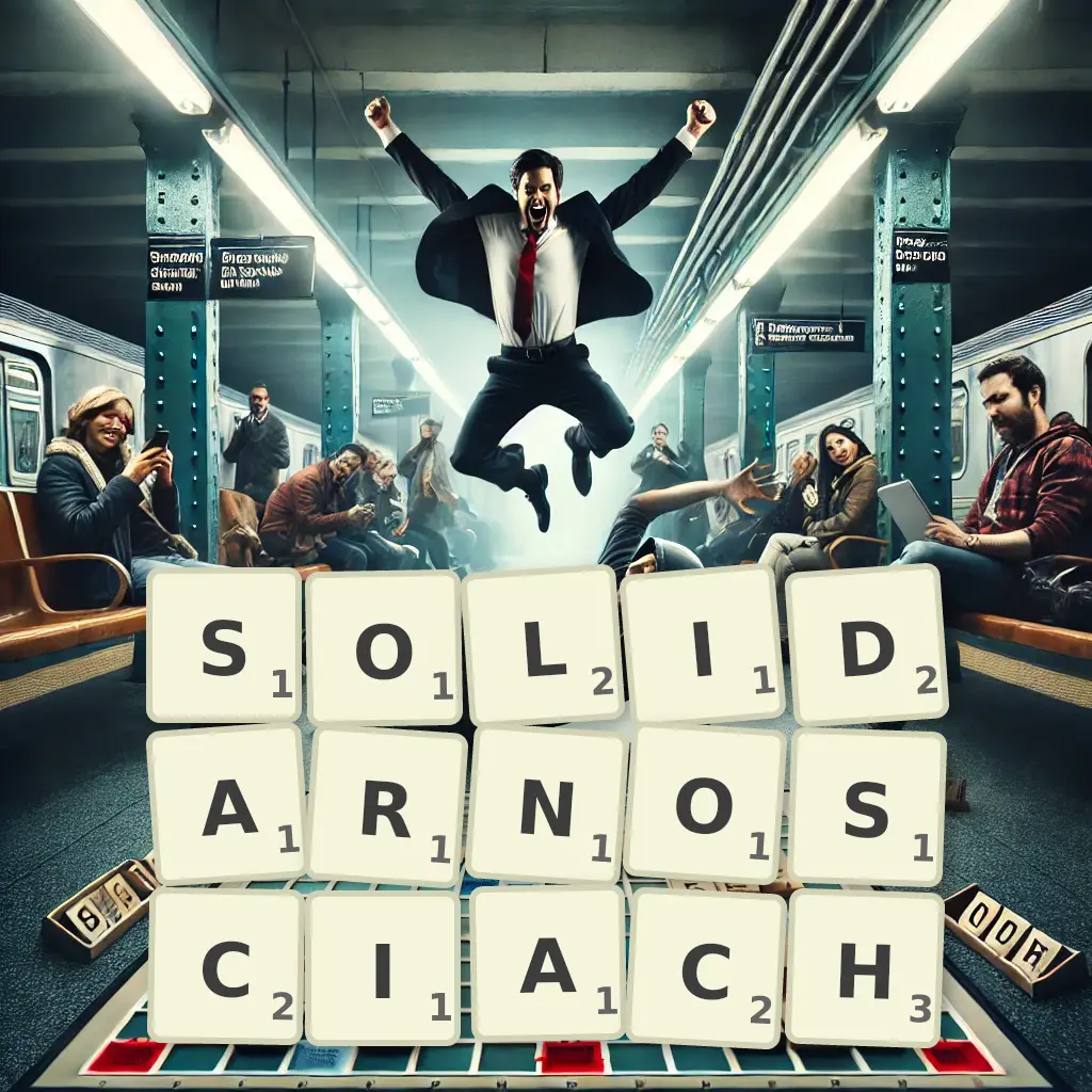 Słowa z liter SOLIDARNOŚCIACH