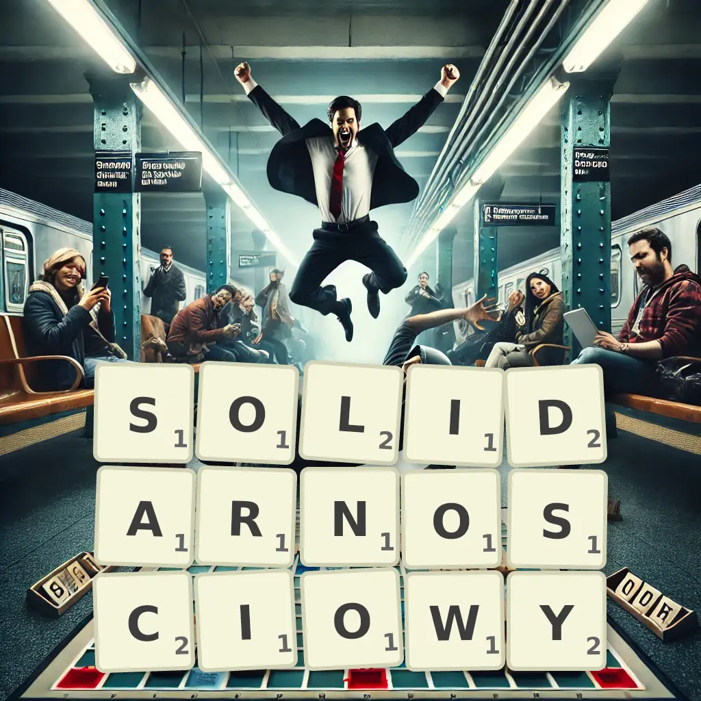 Lista słów z liter SOLIDARNOŚCIOWY Słowa z liter SOLIDARNOŚCIOWY
