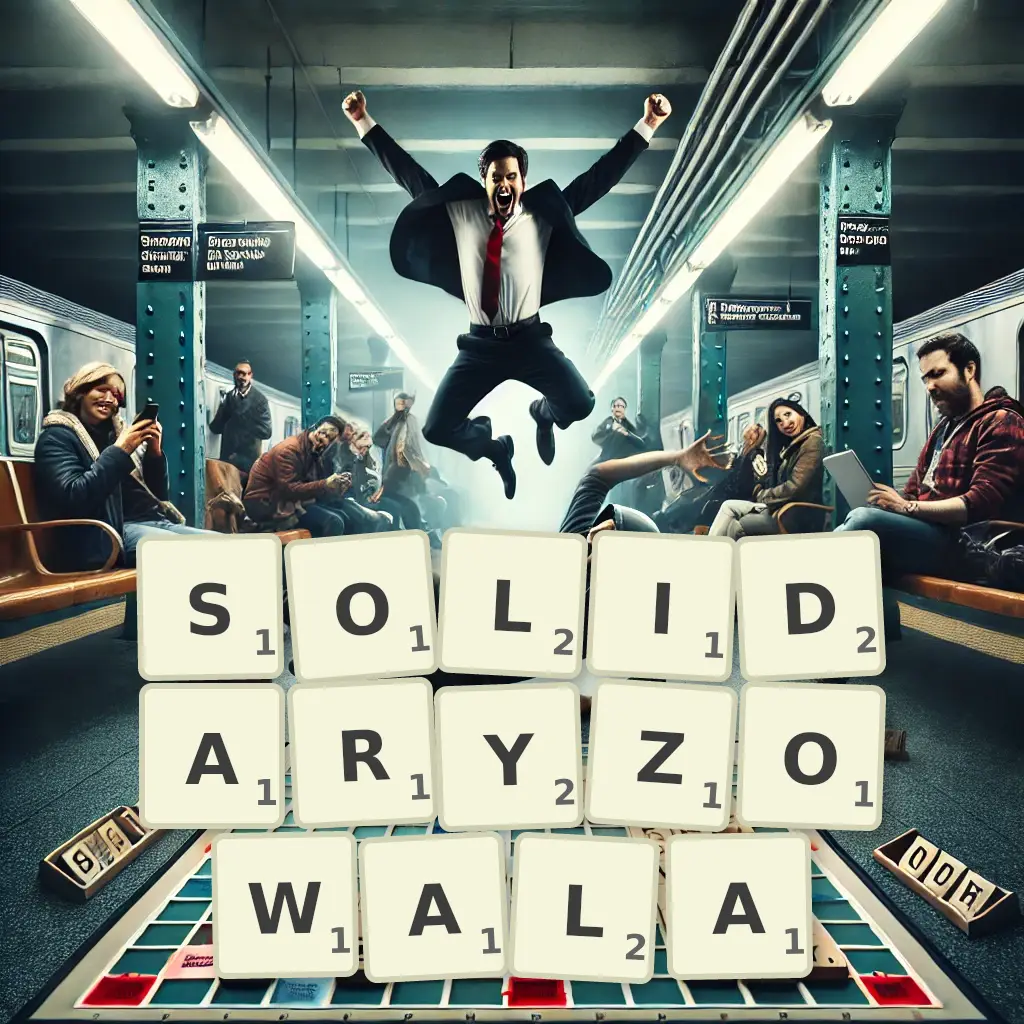 Słowa z liter SOLIDARYZOWAŁA