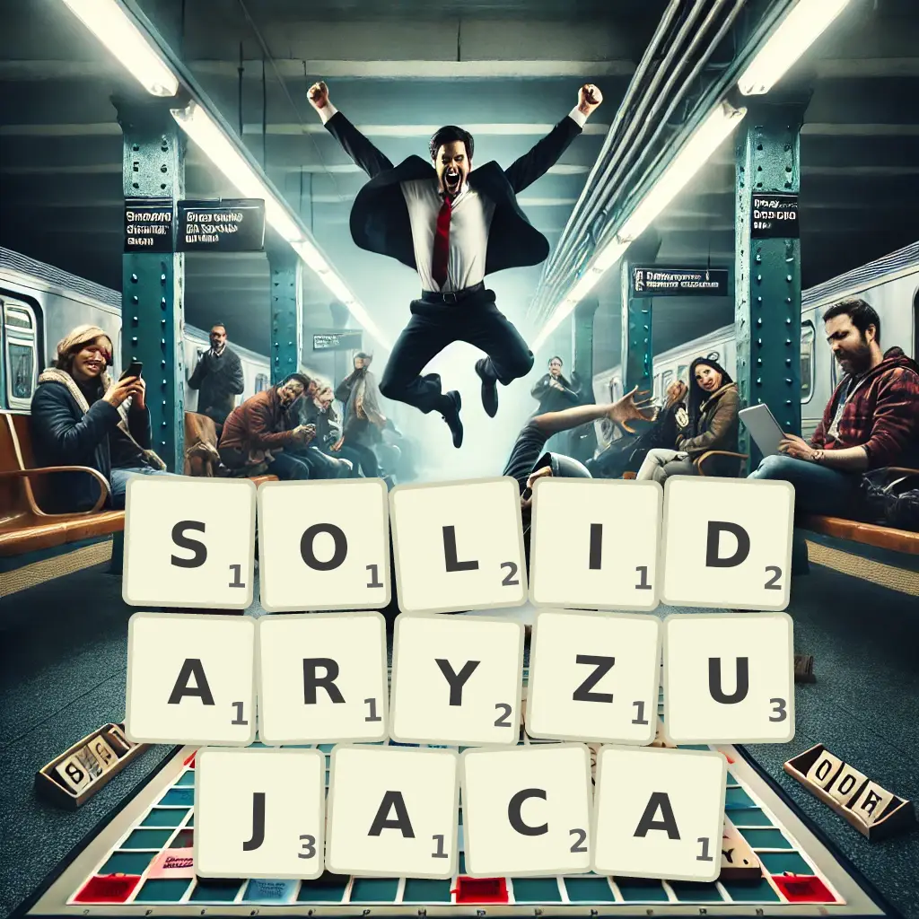 Słowa z liter SOLIDARYZUJĄCA