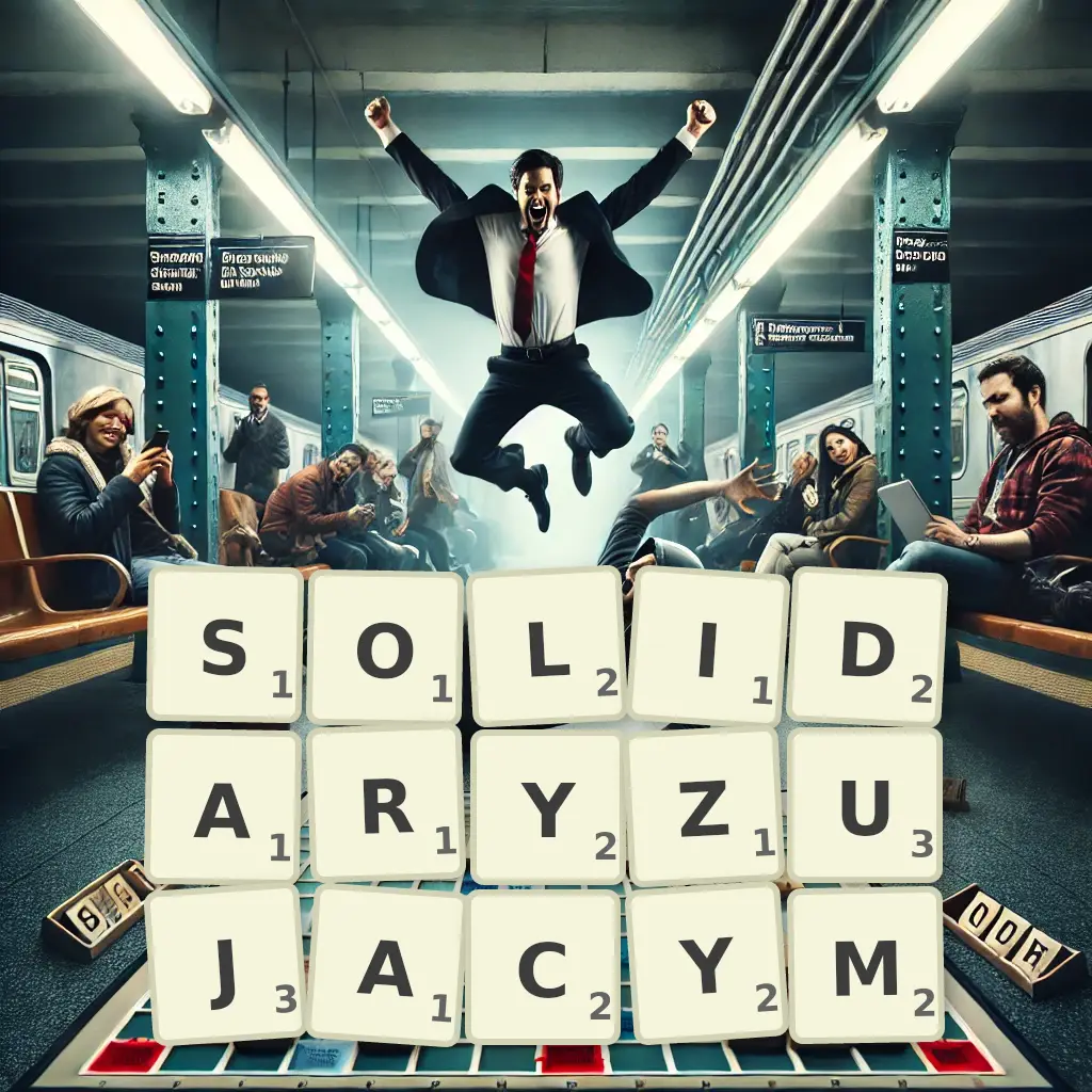 Słowa z liter SOLIDARYZUJĄCYM