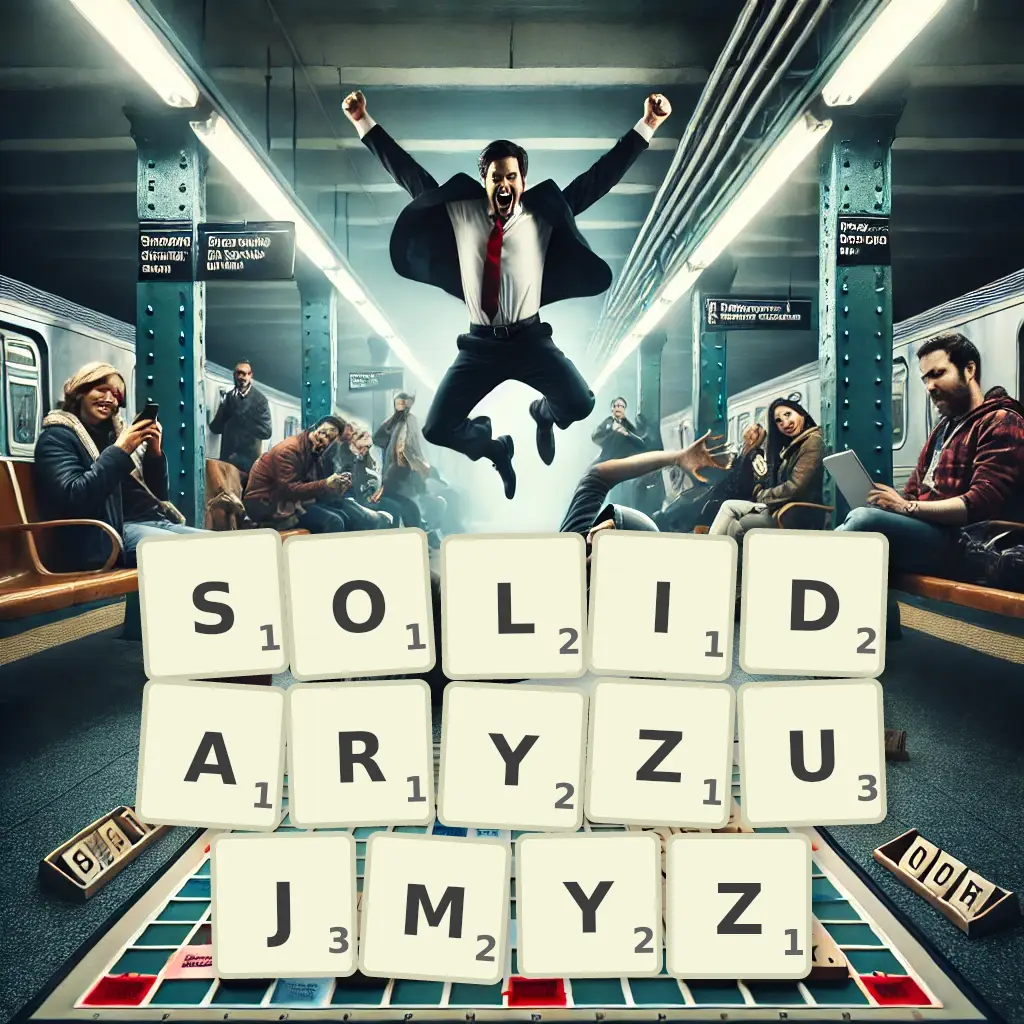 Słowa z liter SOLIDARYZUJMYŻ