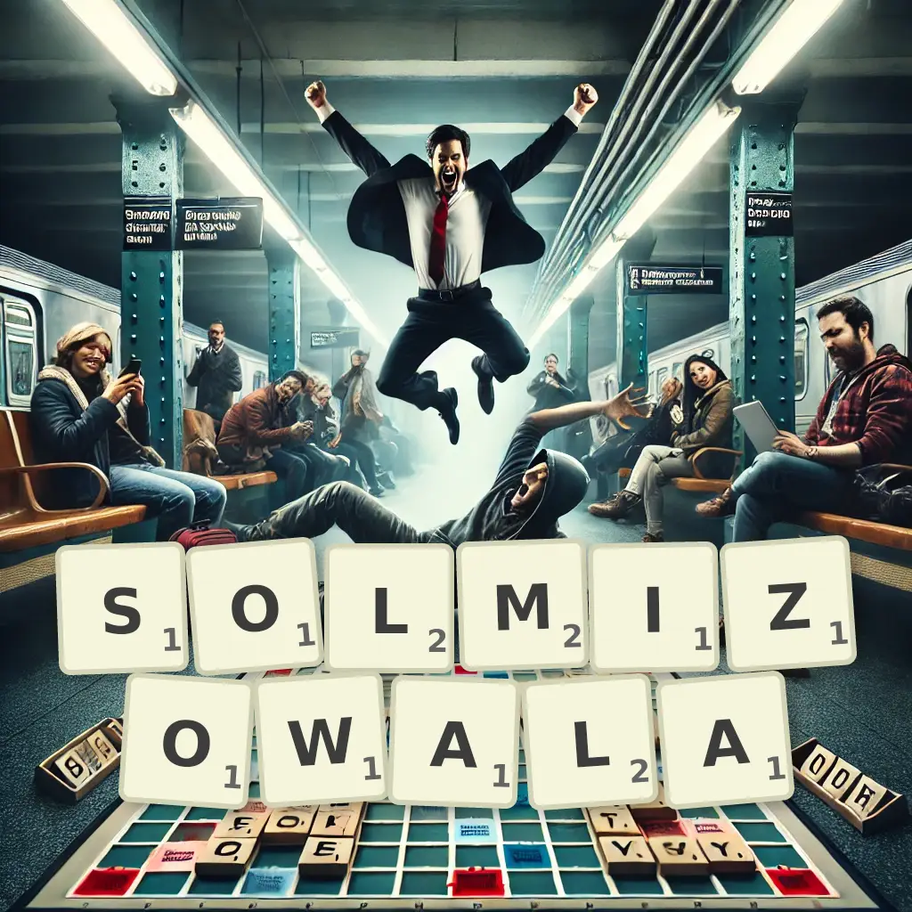Słowa z liter SOLMIZOWAŁA