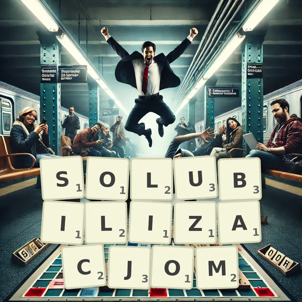 Słowa z liter SOLUBILIZACJOM