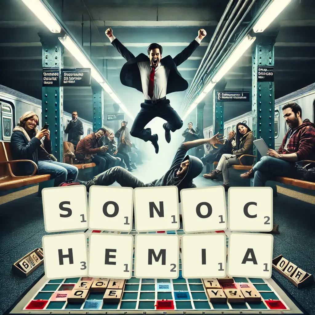 Słowa z liter SONOCHEMIĄ