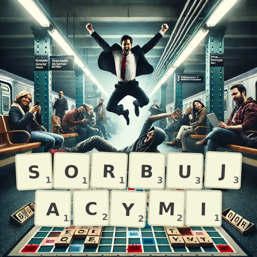 Słowa z liter SORBUJĄCYMI