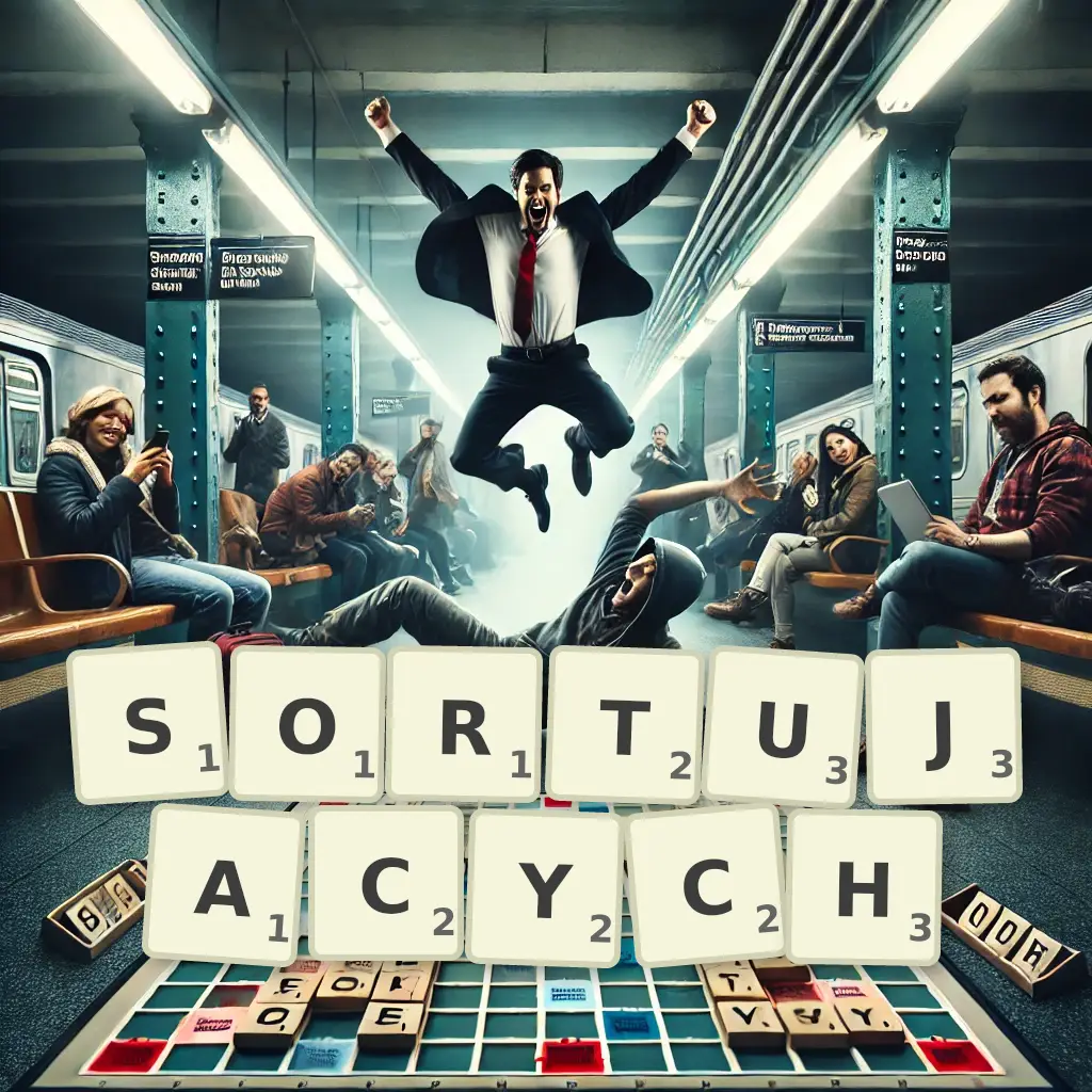Słowa z liter SORTUJĄCYCH