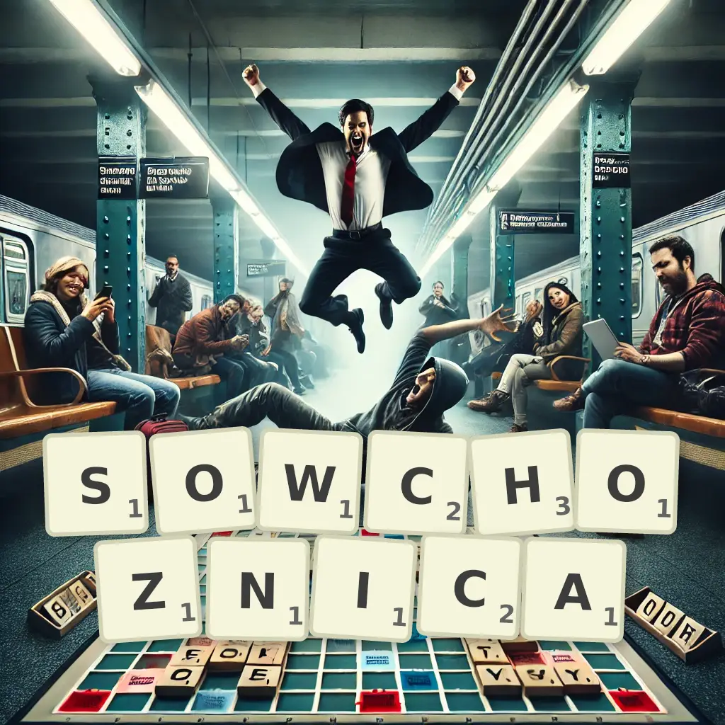 Słowa z liter SOWCHOŹNICĄ