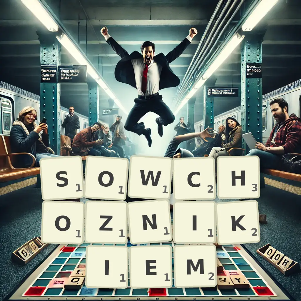 Słowa z liter SOWCHOŹNIKIEM