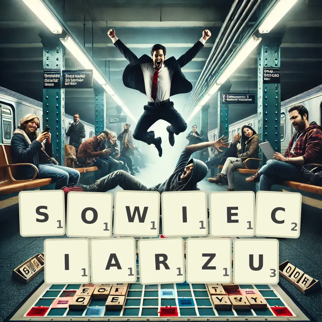 Słowa z liter SOWIECIARZU