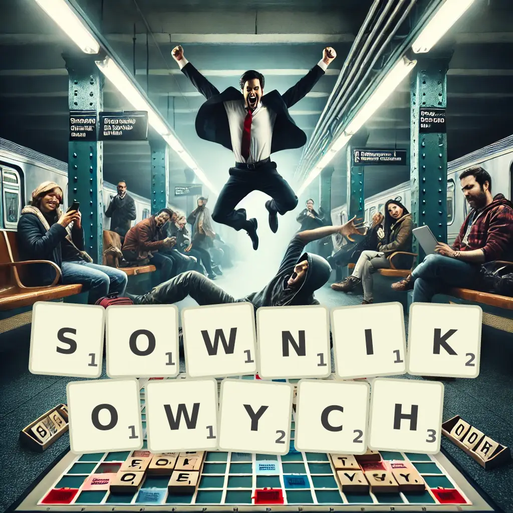 Słowa z liter SOWNIKOWYCH