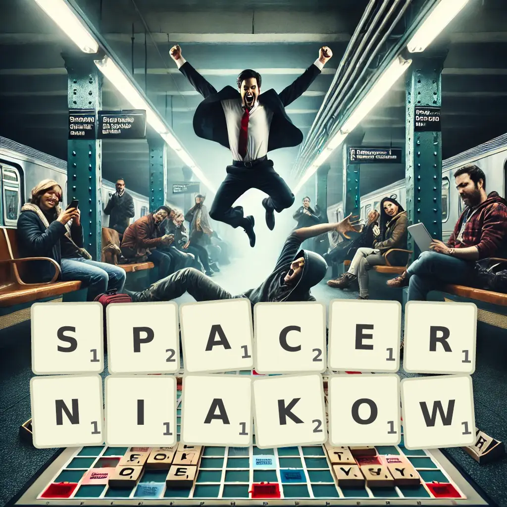 Słowa z liter SPACERNIAKÓW