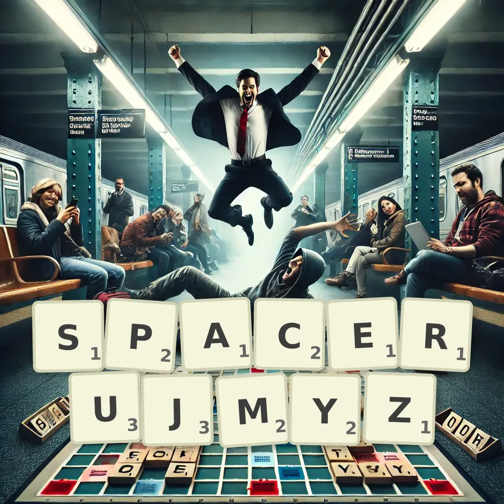 Słowa z liter SPACERUJMYŻ