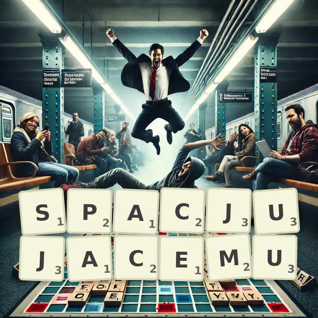 Słowa z liter SPACJUJĄCEMU