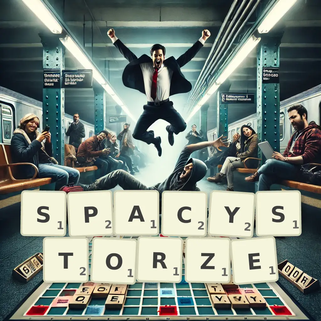 Słowa z liter SPACYSTORZE