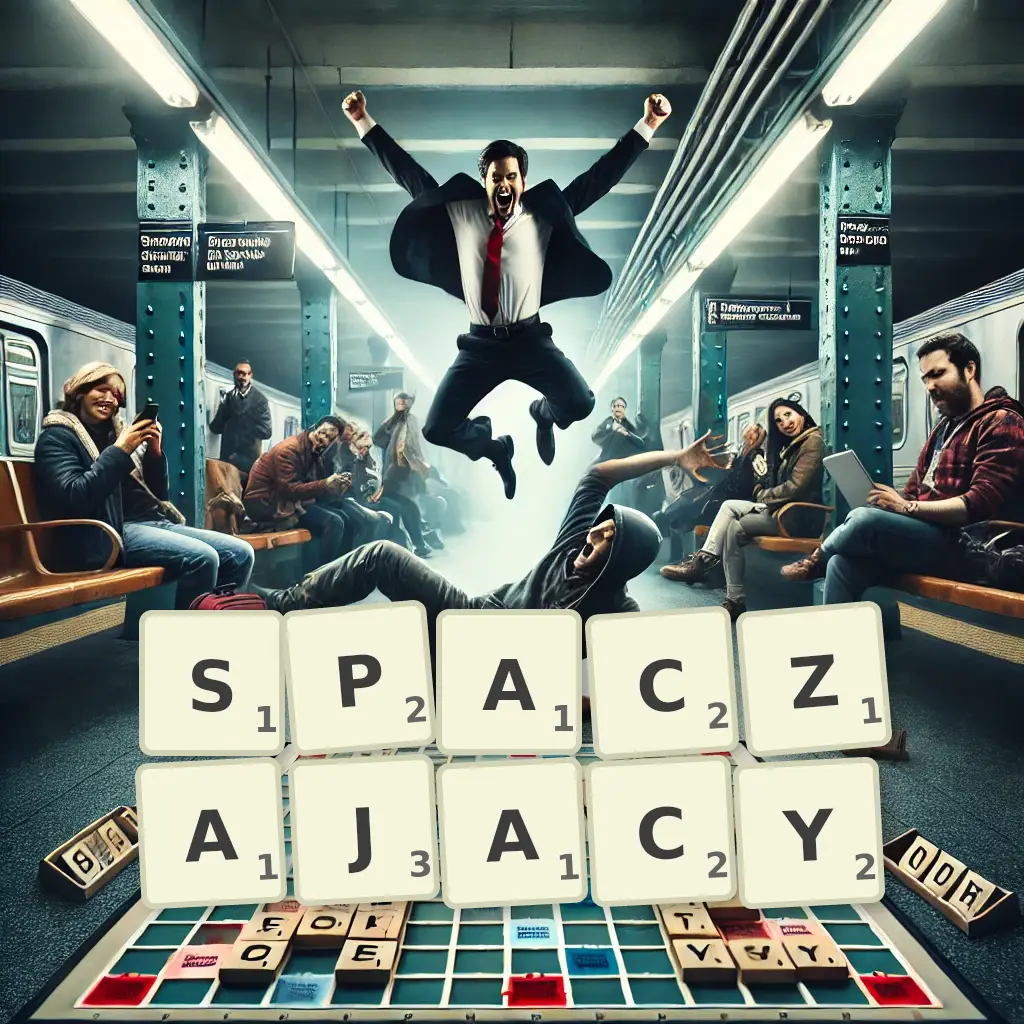 Słowa z liter SPACZAJĄCY